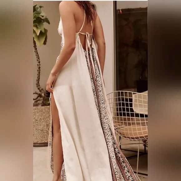 Free People Bohemian Halter Maxi Dress - Picture 2 of 10